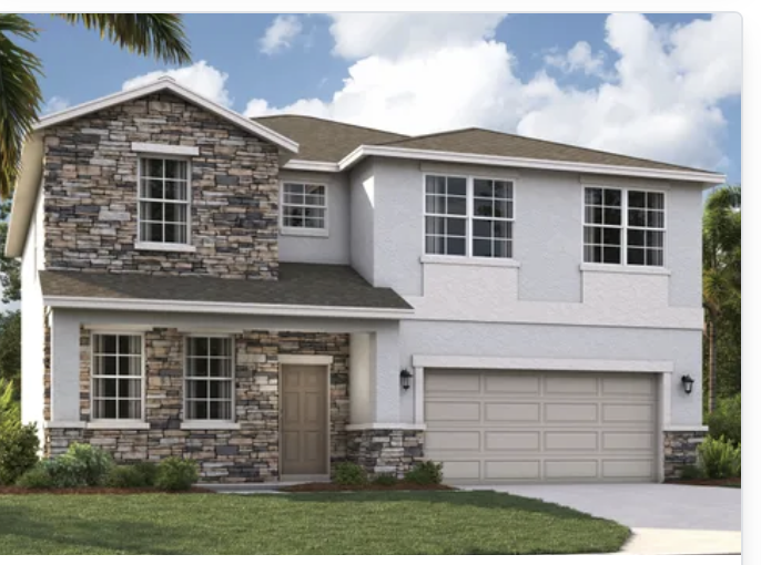 Stone-front home at Brack Ranch